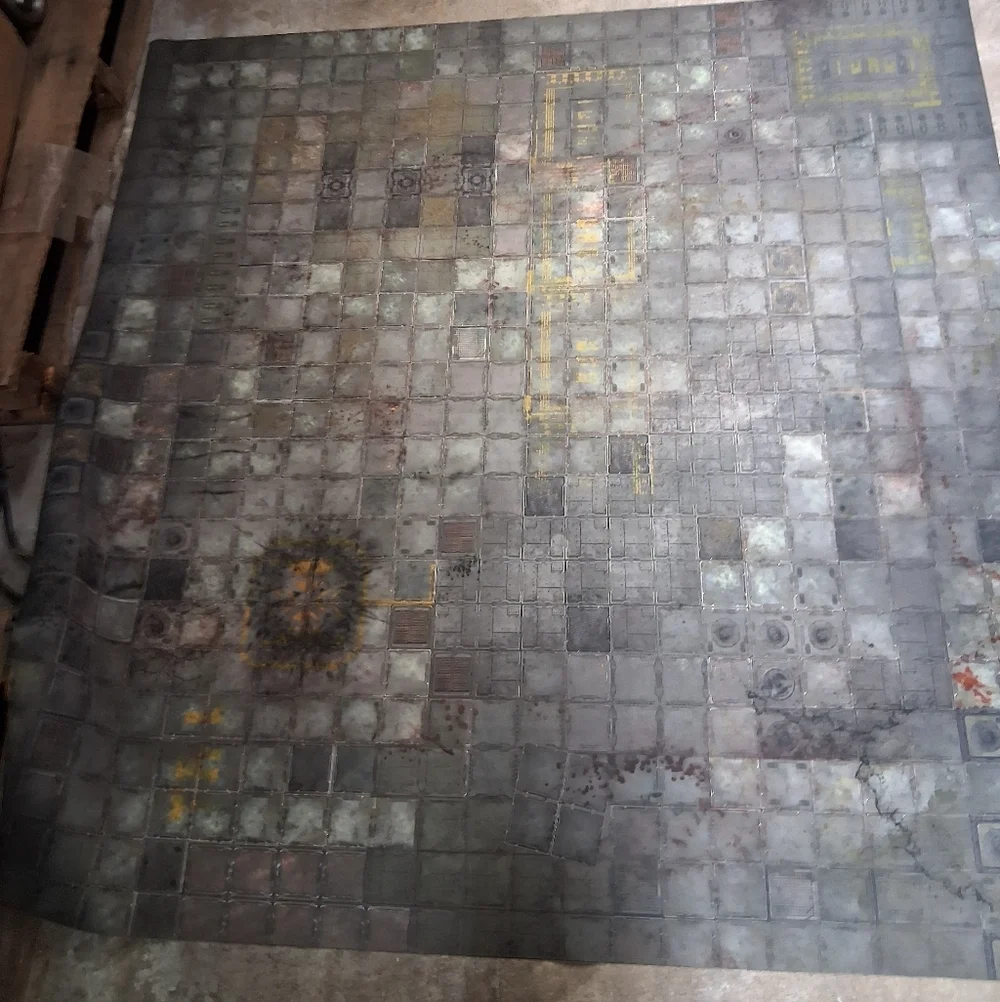 NWT Skirmish Mats, Gaming, Industrial Zone Mat 48x48